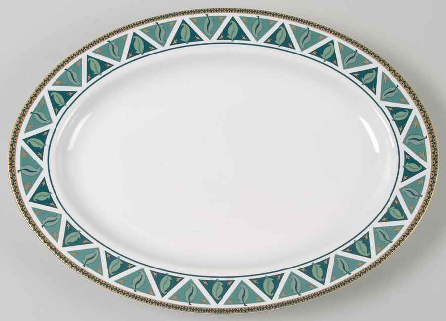 Contessa 14" Oval Serving Platter by Christian Dior-1