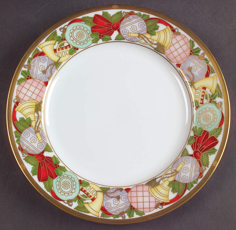 Dior Christmas Salad Plate by Christian Dior-1