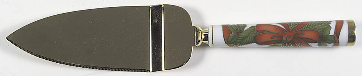 Dior Christmas Pie & Cake Server with Stainless Blade by Christian Dior-1