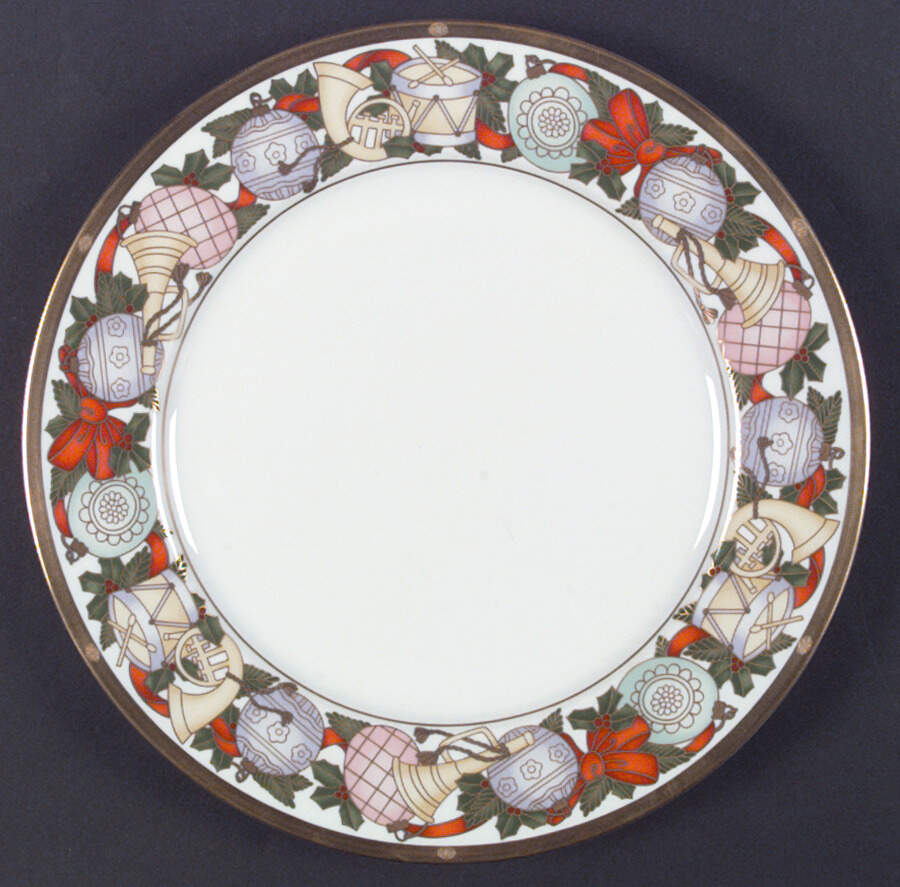Dior Christmas Dinner Plate by Christian Dior-1