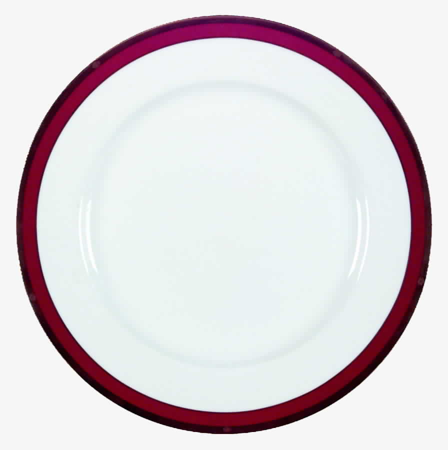 Dior Monogram Red Dinner Plate by Christian Dior-1