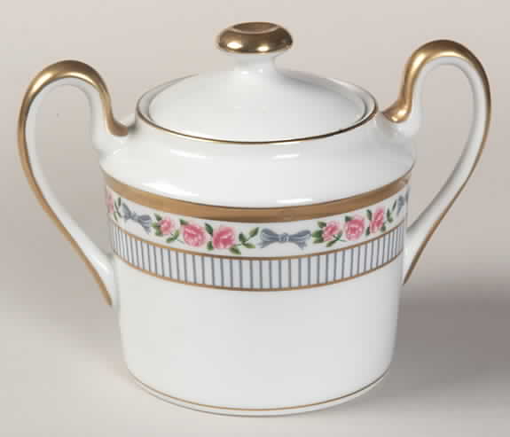 Dior Rose Sugar Bowl & Lid by Christian Dior-1