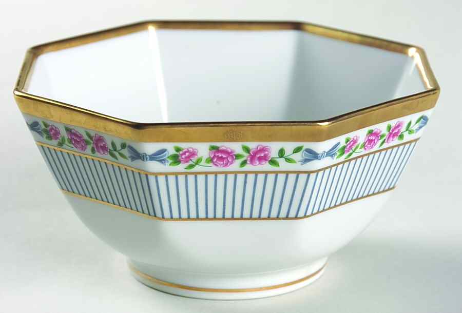 Dior Rose 5" Octagonal Vegetable Bowl by Christian Dior-1