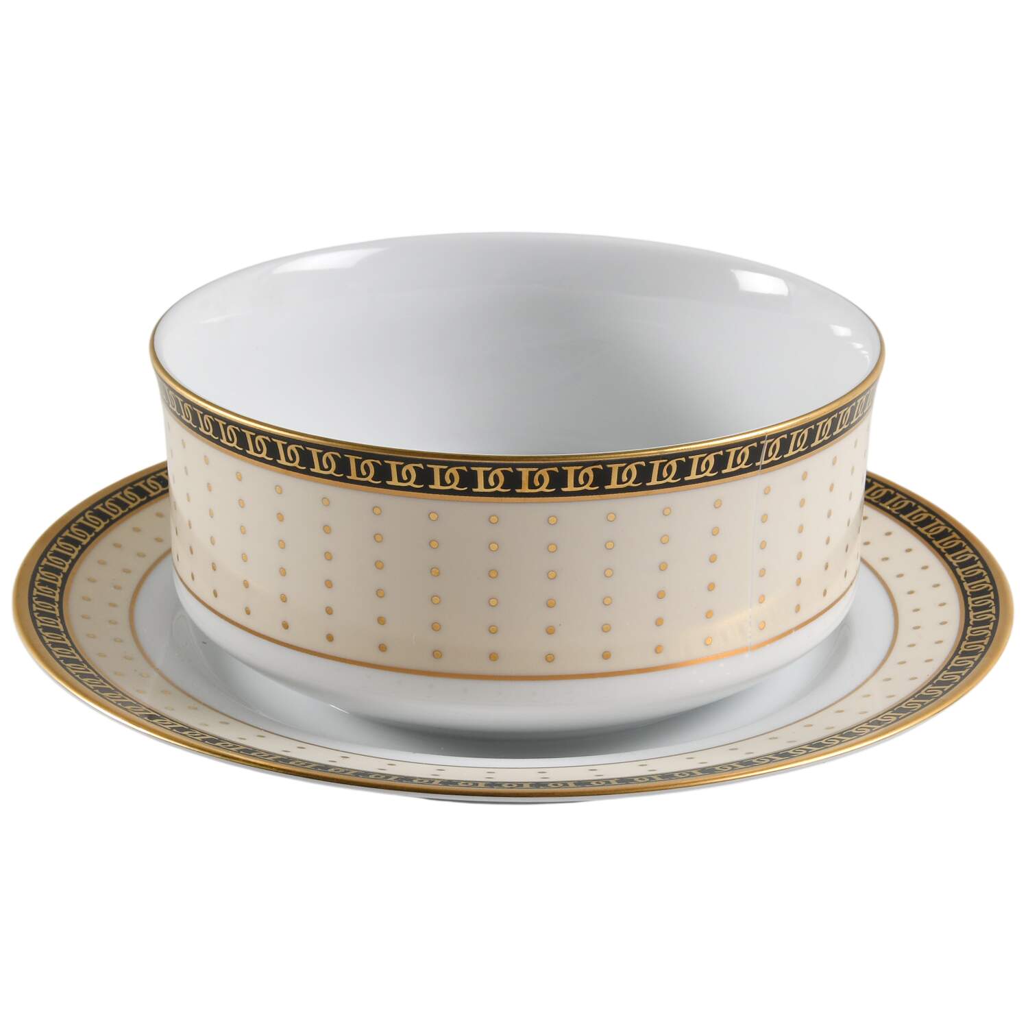 Dolce Vita Gravy Boat with Attached Underplate by Christian Dior-1