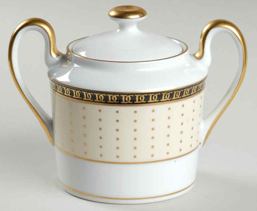 Dolce Vita Sugar Bowl & Lid by Christian Dior-1