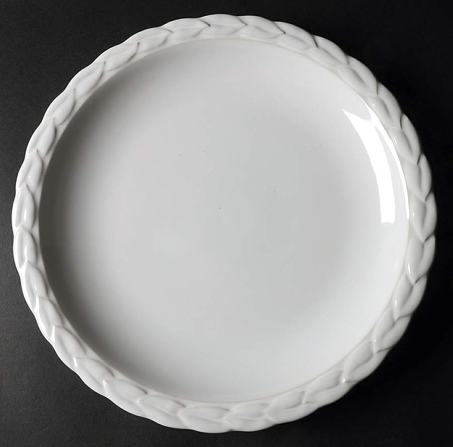 French Country Rose Oyster White 12" Chop Plate (Round Platter) by Christian Dior-1