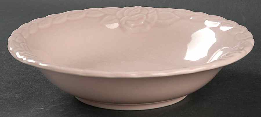 French Country Rose Raspberry Coupe Soup Bowl by Christian Dior-1