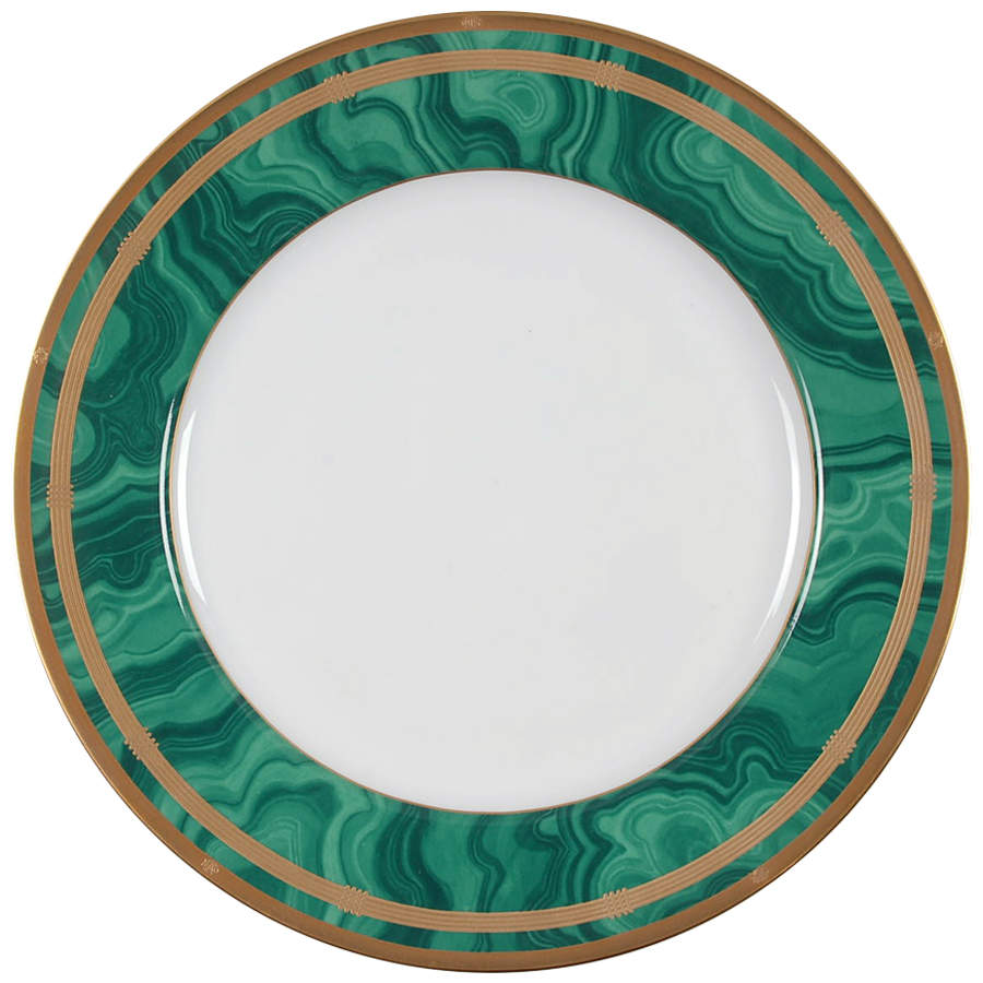 Gaudron Malachite Green Dinner Plate by Christian Dior-1