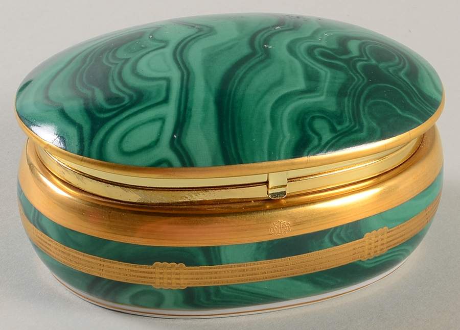 Gaudron Malachite Green Music Box by Christian Dior-1