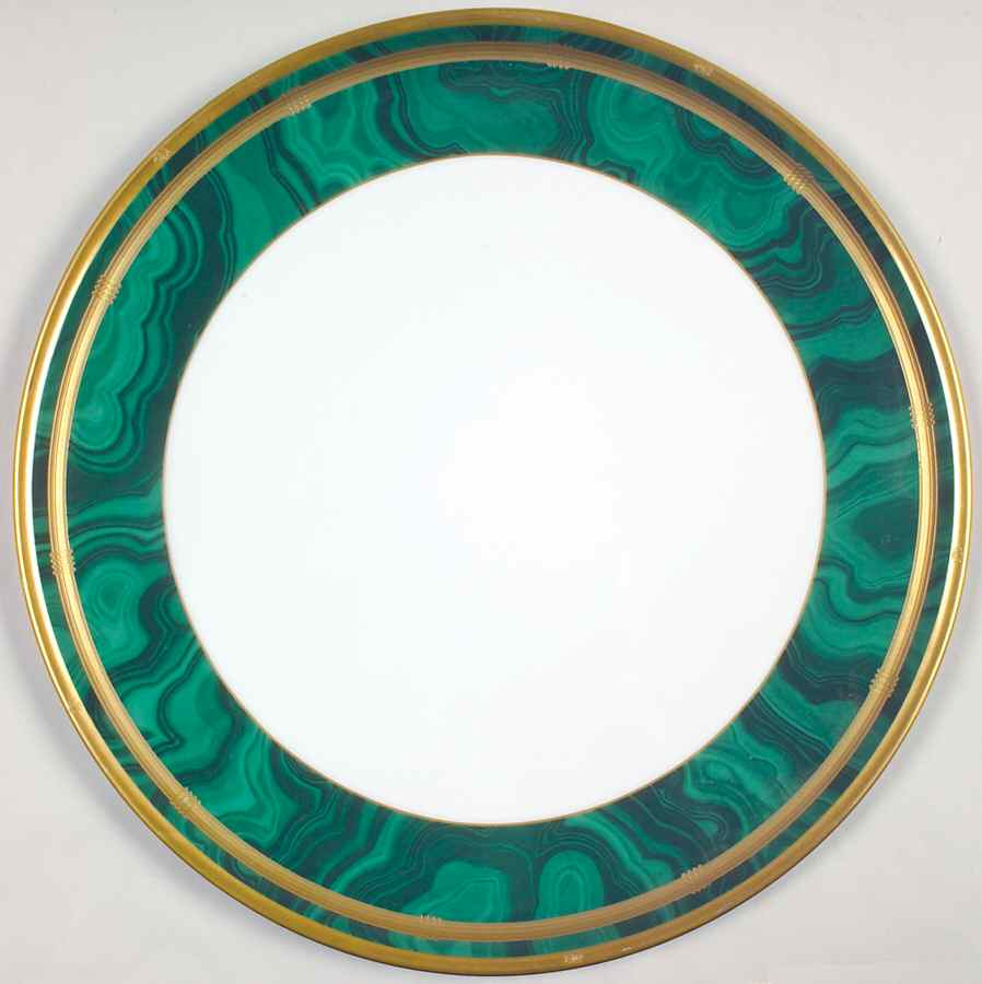 Gaudron Malachite Green Cake Plate by Christian Dior-1