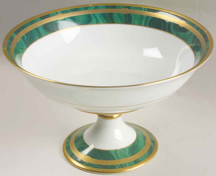Gaudron Malachite Green Round Compote (Height X Width) by Christian Dior-1