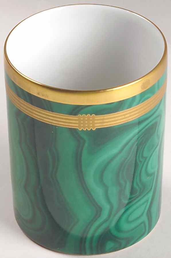 Gaudron Malachite Green China Bathroom Tumbler by Christian Dior-1