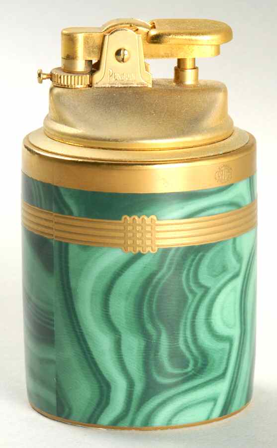 Gaudron Malachite Green Cigarette Lighter by Christian Dior-1