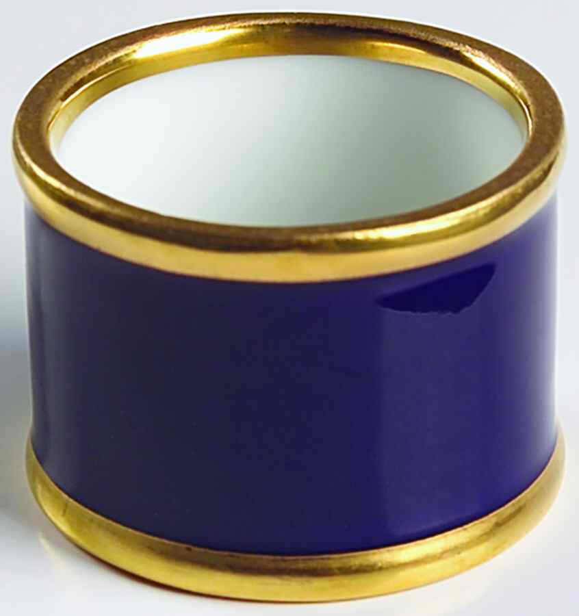 Gaudron Lapis Blue Napkin Ring by Christian Dior-1