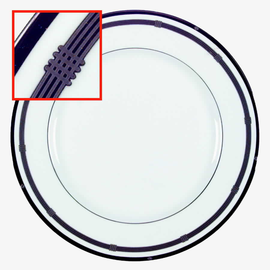 Gaudron Platinum Dinner Plate by Christian Dior-1
