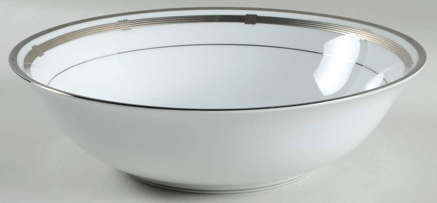 Gaudron Platinum 9" Round Vegetable Bowl by Christian Dior-1