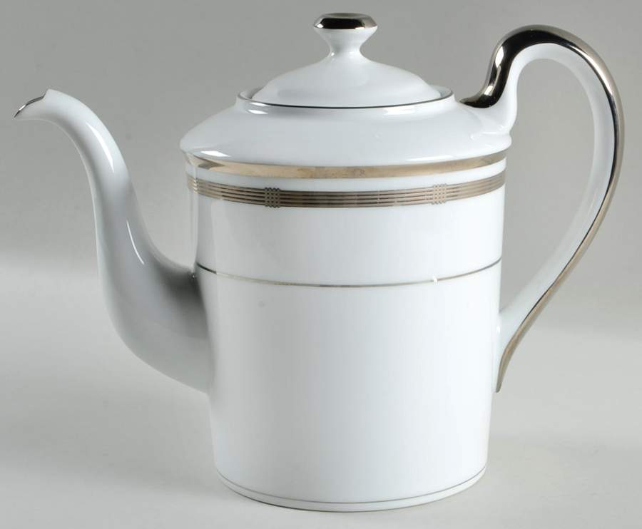 Gaudron Platinum Coffee Pot & Lid by Christian Dior-1