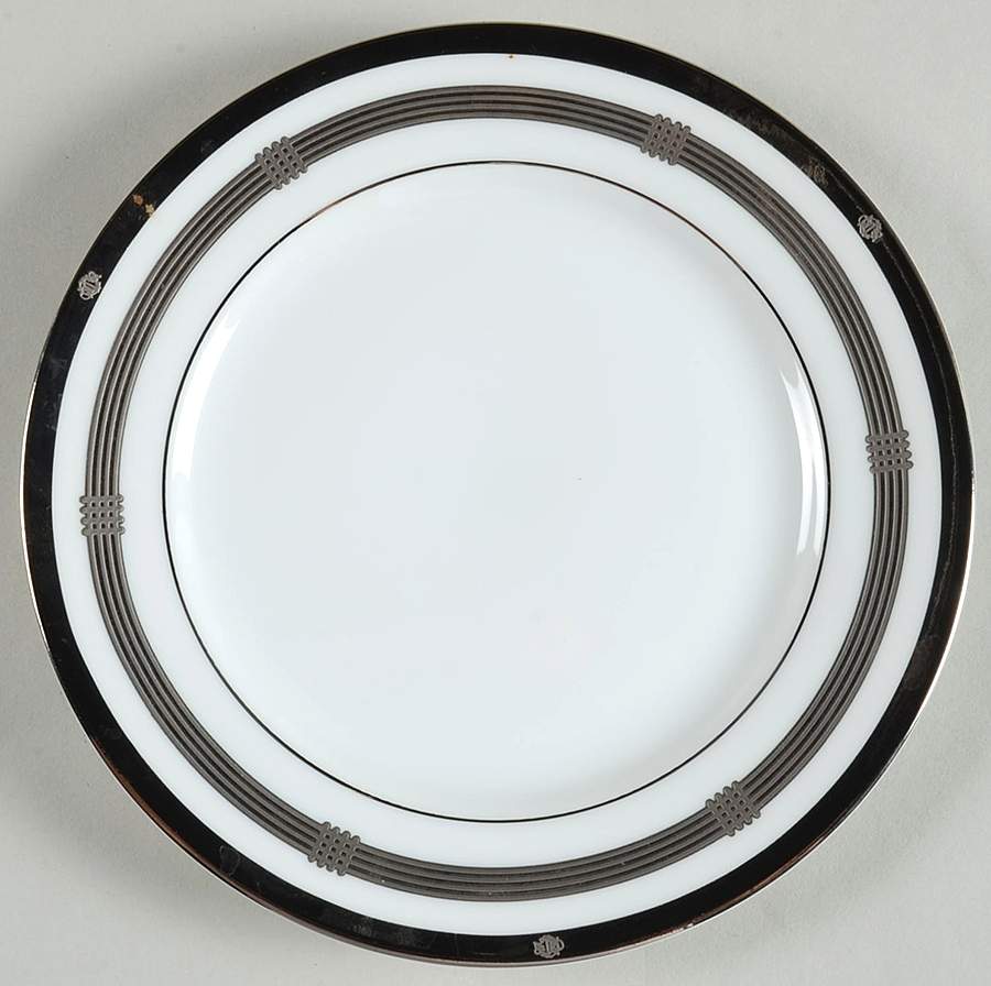 Gaudron Platinum Bread & Butter Plate by Christian Dior-1