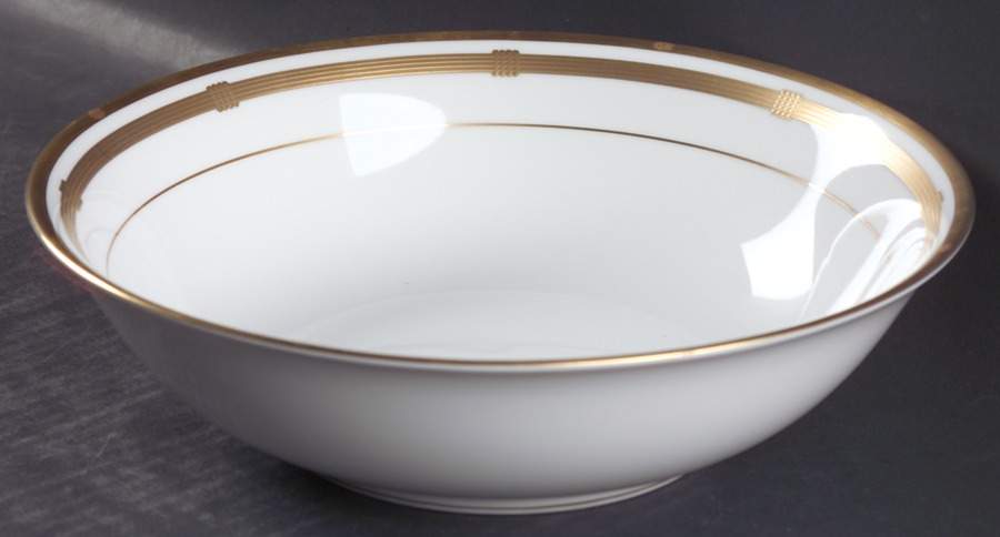Gaudron White 9" Round Vegetable Bowl by Christian Dior-1