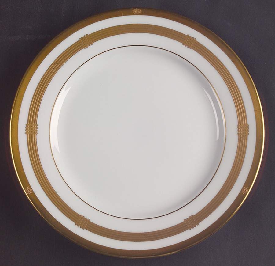 Gaudron White Bread & Butter Plate by Christian Dior-1