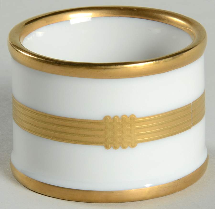 Gaudron White Napkin Ring by Christian Dior-1