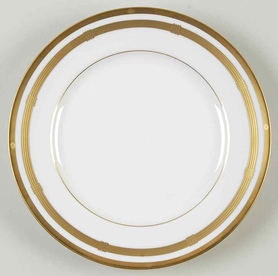 Gaudron White Salad Plate by Christian Dior-1