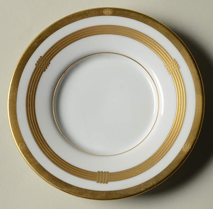 Gaudron White Saucer for Demitasse Cup by Christian Dior-1