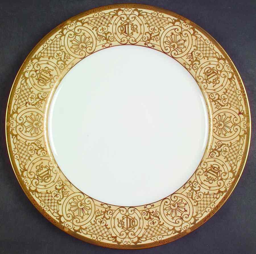 Grand Salon Antique 12" Chop Plate (Round Platter) by Christian Dior-1