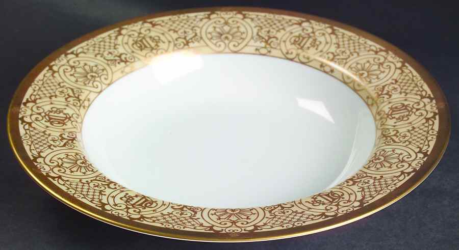 Grand Salon Antique Large Rim Soup Bowl by Christian Dior-1
