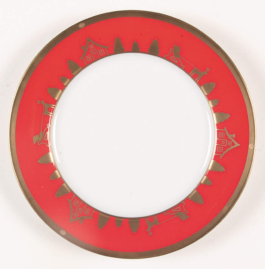 Joyieux Noel Salad Plate by Christian Dior-1