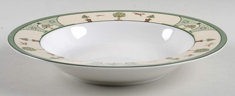 Le Jardin Large Rim Soup Bowl by Christian Dior-1