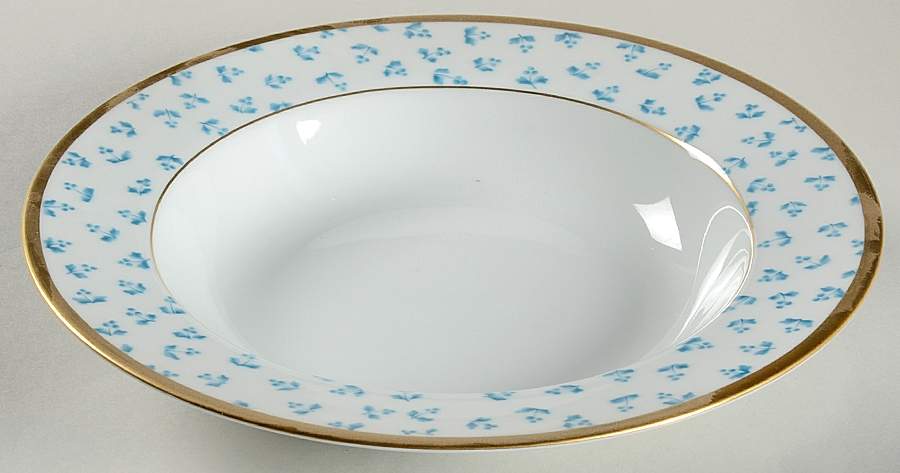 Les Petites Fleurs Large Rim Soup Bowl by Christian Dior-1