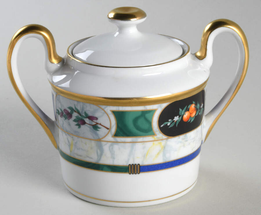 Les Saisons Sugar Bowl & Lid by Christian Dior-1