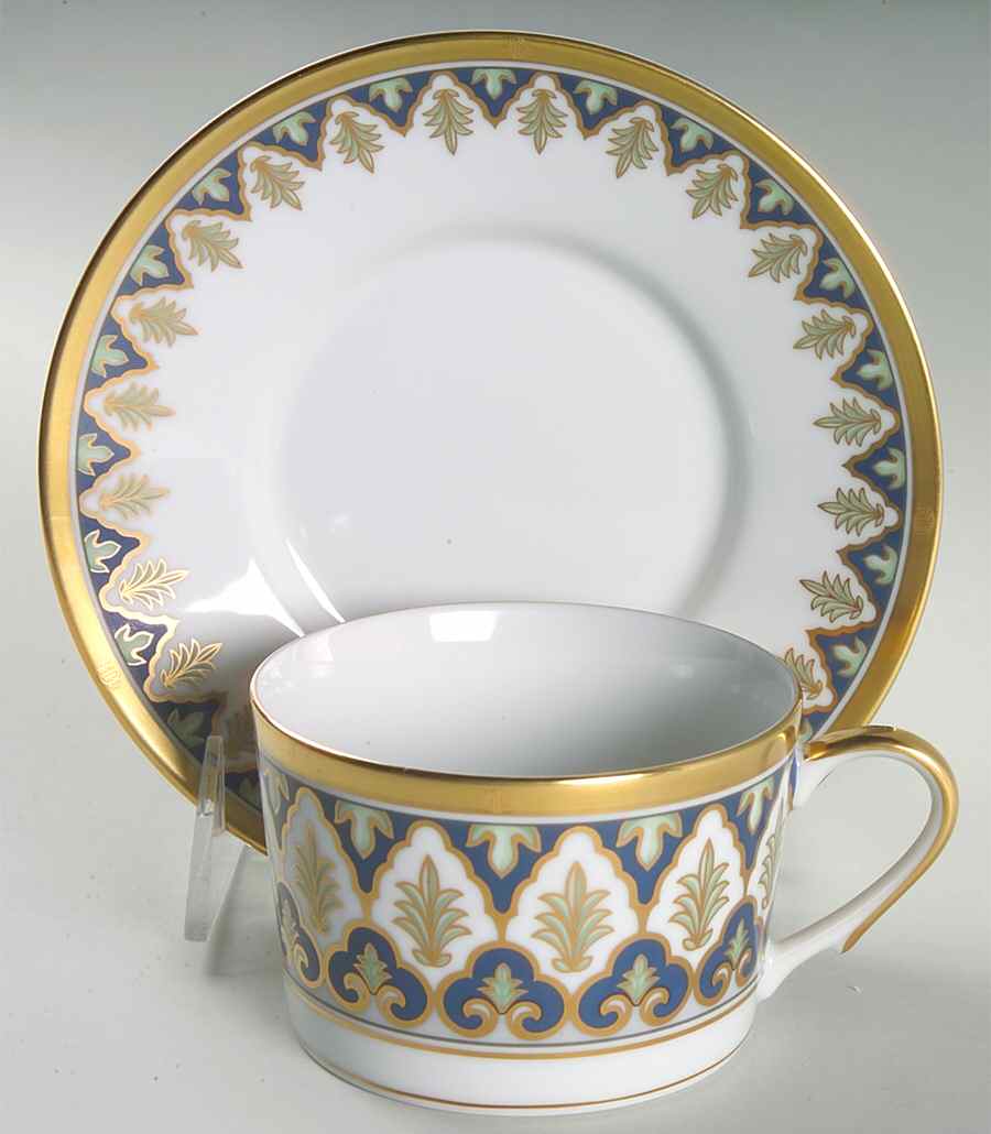 Monaco Flat Cup & Saucer Set by Christian Dior-1