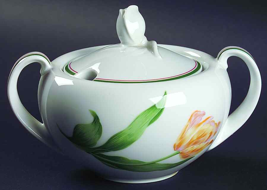 Normandie Sugar Bowl & Lid by Christian Dior-1
