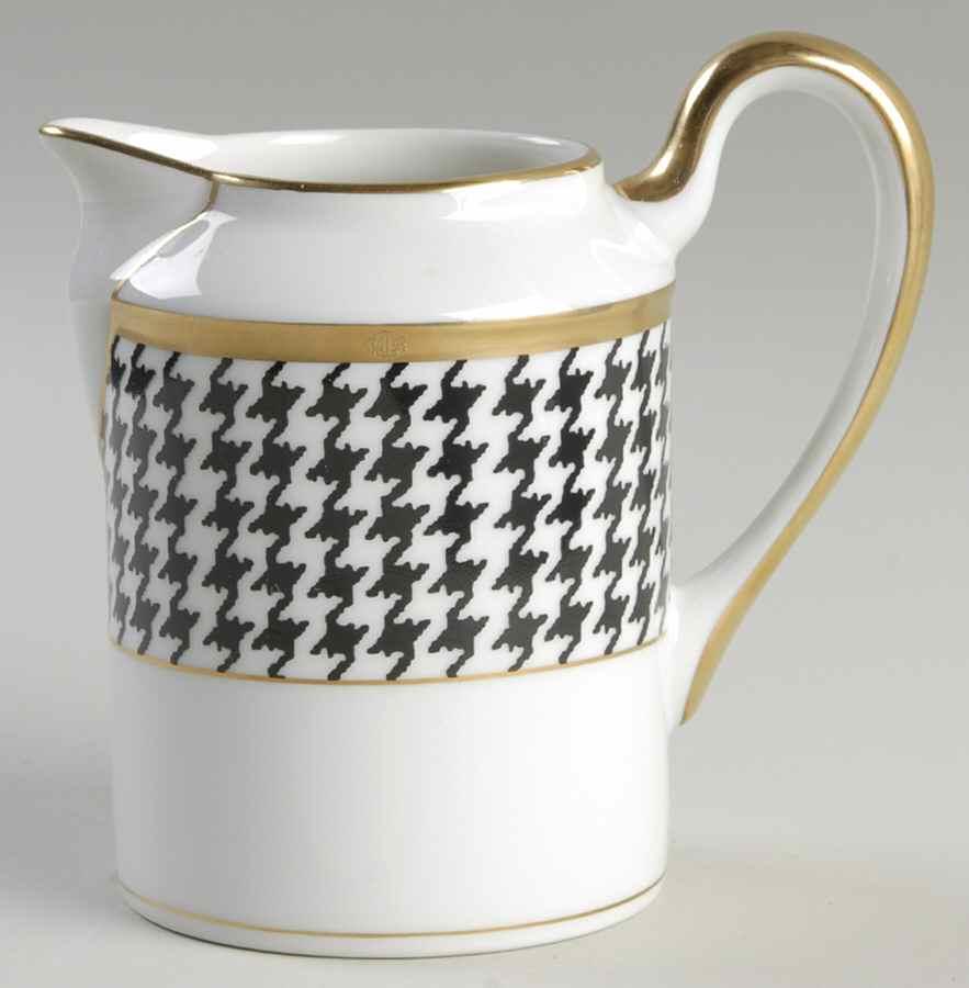 Pied De Poulet Noir (Black) Creamer by Christian Dior-1