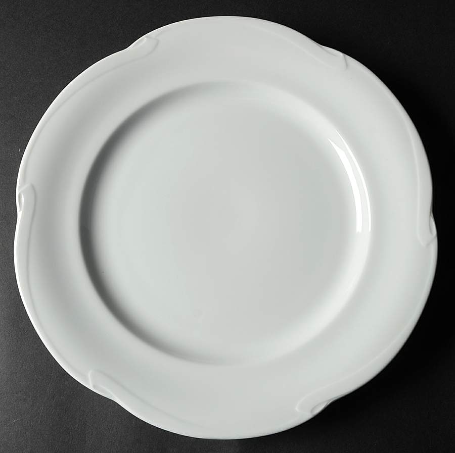 Provence Blanc 11" Chop Plate (Round Platter) by Christian Dior-1