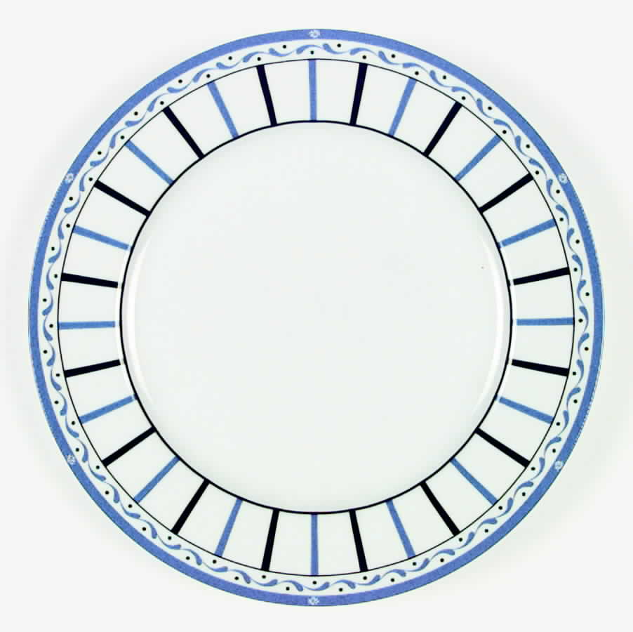 Rayure 55 Dinner Plate by Christian Dior-1