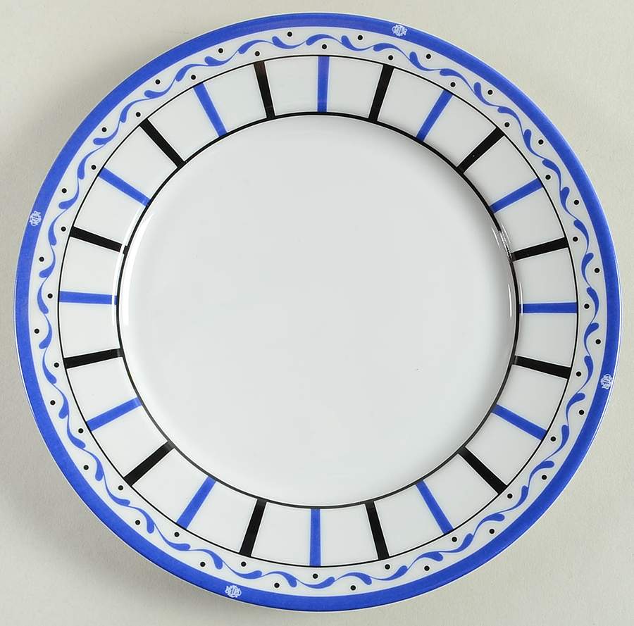 Rayure 55 Salad Plate by Christian Dior-1