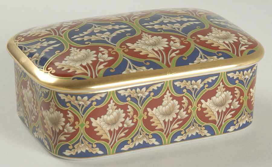 Tabriz Rectangular Box with Lid by Christian Dior-1