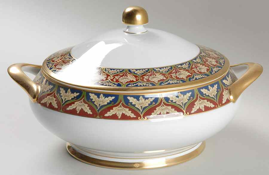 Tabriz Round Covered Vegetable by Christian Dior-1
