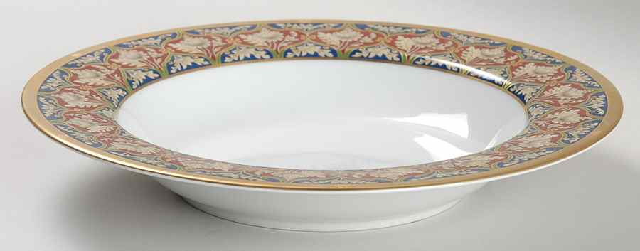 Tabriz Large Rim Soup Bowl by Christian Dior-1