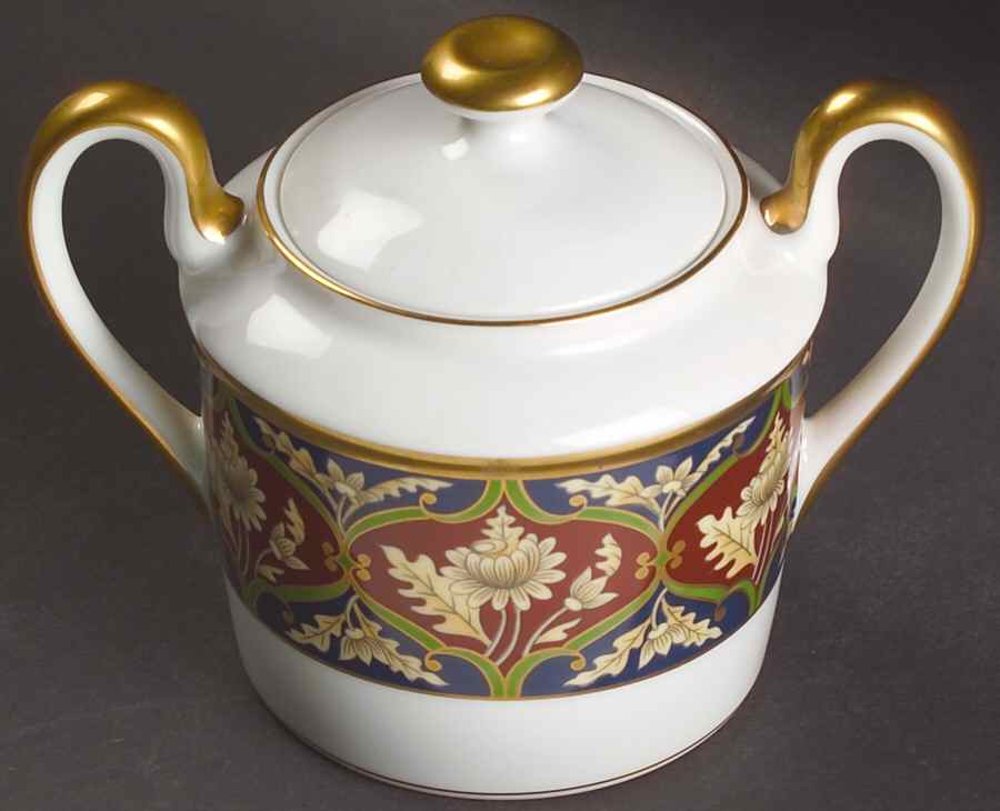 Tabriz Sugar Bowl & Lid by Christian Dior-1