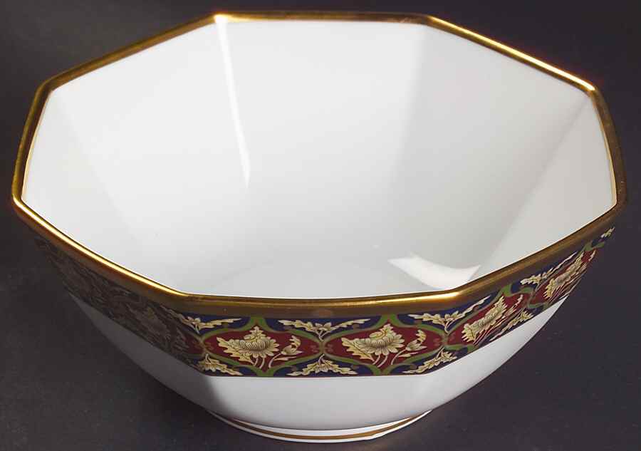 Tabriz 7" Octagonal Vegetable Bowl by Christian Dior-1