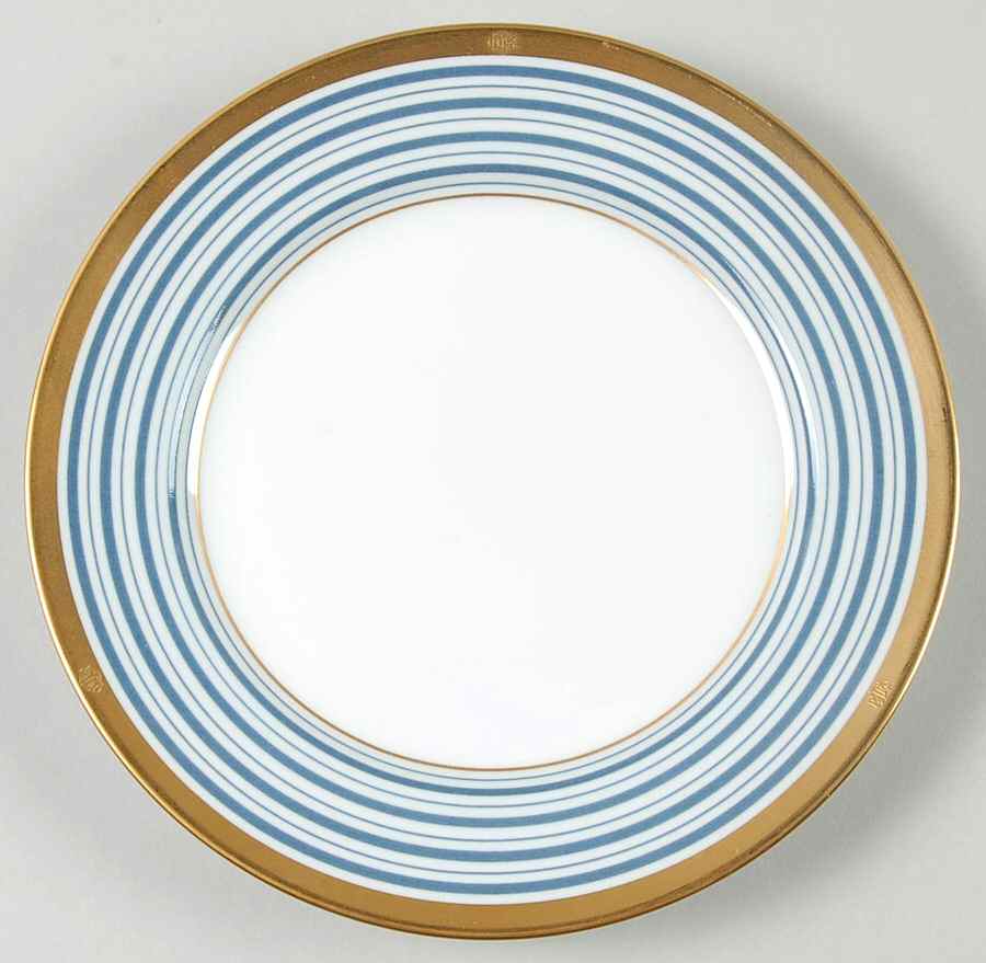 Tropez Blue Bread & Butter Plate by Christian Dior-1