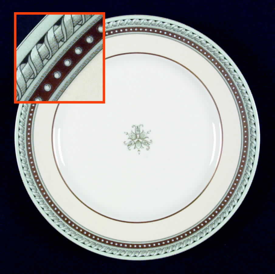 Trianon Salad Plate by Christian Dior-1