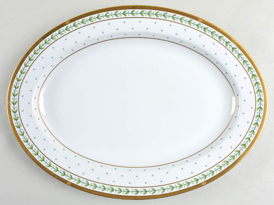 Versailles 14" Oval Serving Platter by Christian Dior-1
