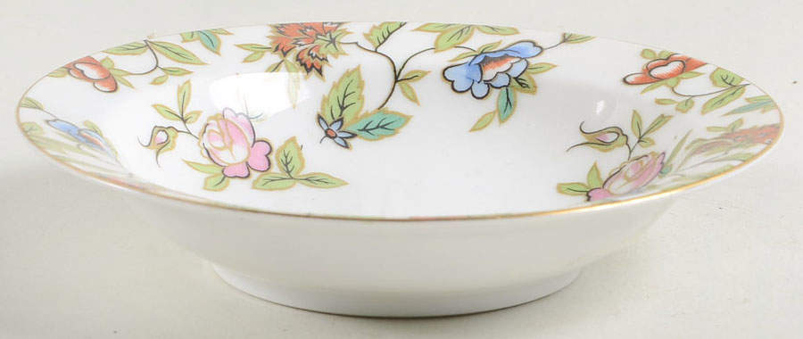 Fantasia (No Center Design) Rim Fruit/Dessert (Sauce) Bowl by Cherry China (Japan)-1