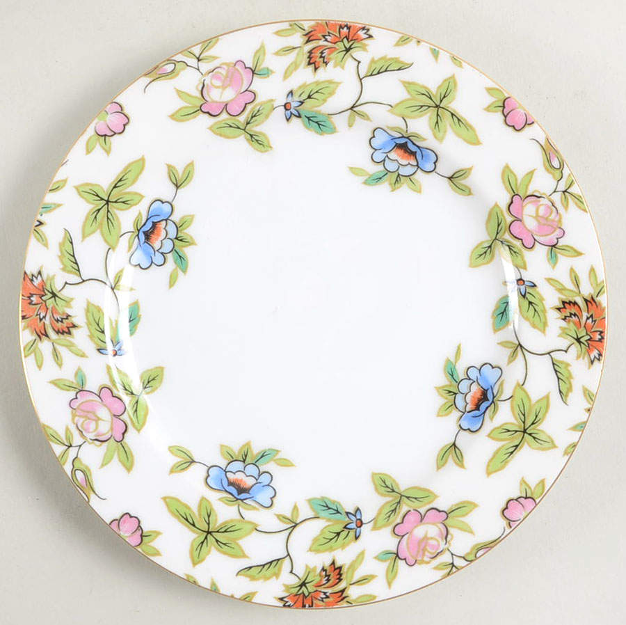 Fantasia (No Center Design) Bread & Butter Plate by Cherry China (Japan)-1