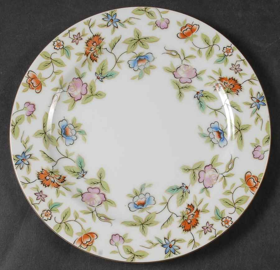 Fantasia (No Center Design) Salad Plate by Cherry China (Japan)-1